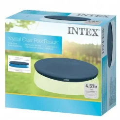 Clearance Swimmingpool Cover Intex 28023 EASY SET Ø 457 cm 457 x 20 x 457 cm Pool- & Spatilbehør