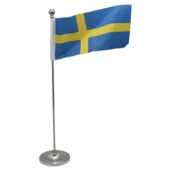 Best Tabel Flag Sverige (metal) Flag & Vindposer