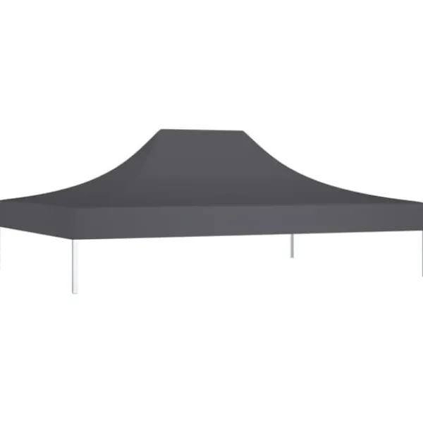 Tag til festtelt 4x3 m 270 g/m² antracitgrå - Tag Til Festtelt - Tage Til Festtelte - Home & Living Telte & Lysthuse