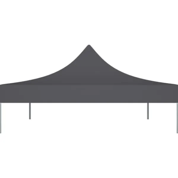 Tag til festtelt 4x3 m 270 g/m² antracitgrå - Tag Til Festtelt - Tage Til Festtelte - Home & Living Telte & Lysthuse