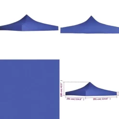 Telte & Lysthuse^Tag til festtelt 3x3 m blå - Tag Til Festtelt - Tage Til Festtelte - Home & Living
