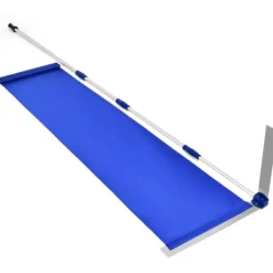Snerydning^Tagrydningsskovl, 20/640 cm, Sølv og Marineblå