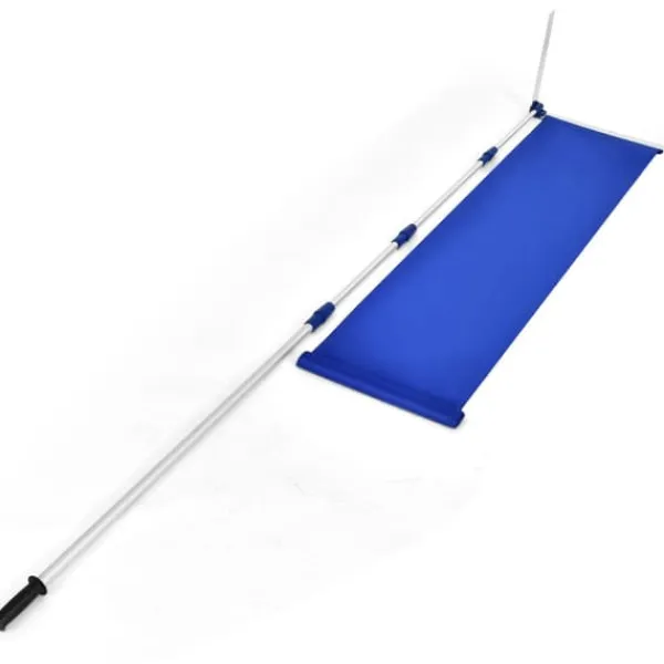 Snerydning^Tagrydningsskovl, 20/640 cm, Sølv og Marineblå