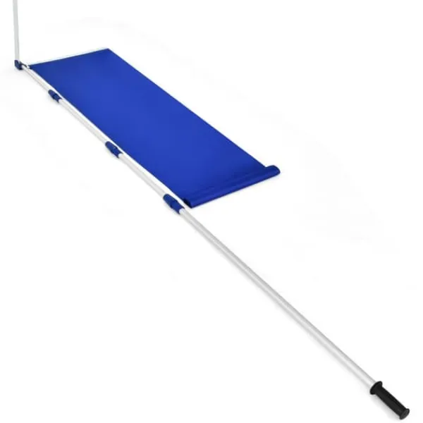 Snerydning^Tagrydningsskovl, 20/640 cm, Sølv og Marineblå