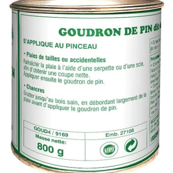 Hot Talltjära - PELTON - GOUD4 - 800 g - Läker sår på träd och buskar - Klar att använda Træ