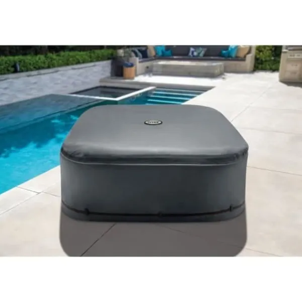 Pool- & Spatilbehør^Termoovertræk - INTEX - PureSpa Square - 4 pladser - Forhindrer varmetab
