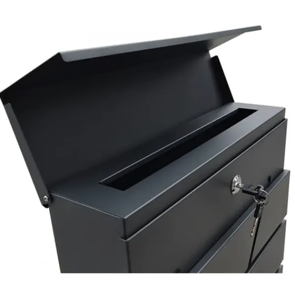 Outlet TERRA GRAPHITE BREVKASSE - SKL SKR 0703 Postkasser & Brevindkast