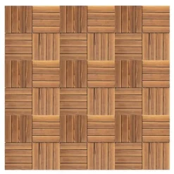 Havedekorationer^Terrassefliser, Sammenkoblingsdesign, Vejrbestandige,Brun