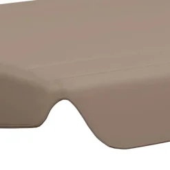 Discount The Living Store baldakin til havegynge 188/168x145/110 cm gråbrun - Festtelte & havepavilloner – tage Telte & Lysthuse