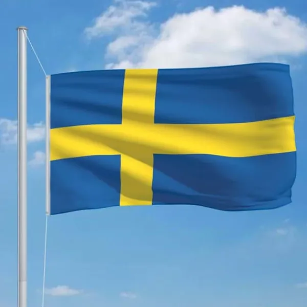 Flag & Vindposer^The Living Store det svenske flag 90x150 cm - Flag & vimpler