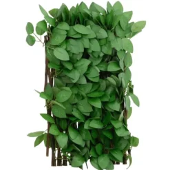 Best The Living Store espalier med kunstig vedbend 180x30 cm udvidelig grøn - Havehegn Buer, Spalier, Lysthuse Uden Tag