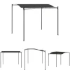 Best The Living Store fast markise 3x2,4 m antracitgrå - Festtelte & havepavilloner Telte & Lysthuse