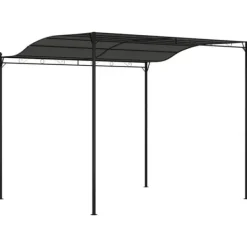 Best The Living Store fast markise 3x2,4 m antracitgrå - Festtelte & havepavilloner Telte & Lysthuse
