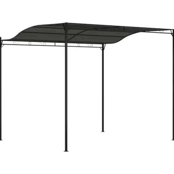 Best The Living Store fast markise 3x2,4 m antracitgrå - Festtelte & havepavilloner Telte & Lysthuse