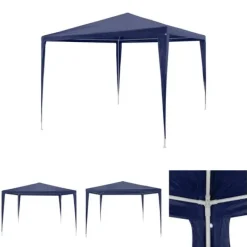Discount The Living Store festtelt 3x3 blå - Festtelte & havepavilloner Telte & Lysthuse