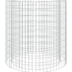 Pejse^The Living Store gabion-bålkurv Ø 100 cm galvaniseret jern - Ildsteder
