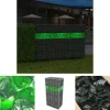 Havesten & Trædesten^The Living Store gabion-sten 60-120 mm 25 kg grønt glas - Have– & trædesten