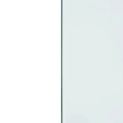 Tilbehør Til Brændeovne & Pejse^The Living Store glasplade til pejs 100x60 cm rektangulær - Glas