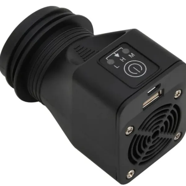 Sale The Living Store grydekomfur m. USB-ventilator 35,5x26x28 cm rustfrit stål sølv - Ildsteder Pejse