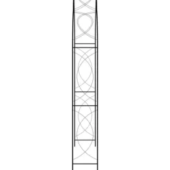 Buer, Spalier, Lysthuse Uden Tag^The Living Store havebue 150x34x240 cm jern sort - Havebuer, espalierer & pergolaer