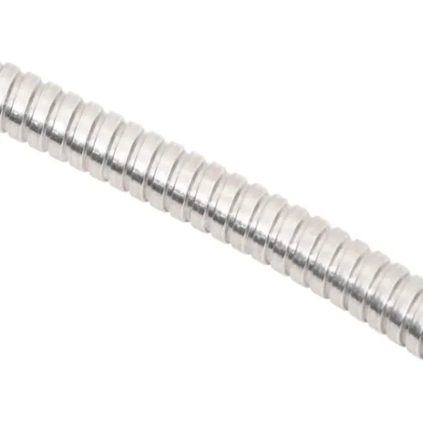 Discount The Living Store haveslange med sprøjtedyse 0,6" 22,5 m rustfrit stål sølvfarvet - Haveslanger Vanding