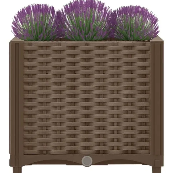 Krukker & Plantebeholdere^The Living Store højbed 40x40x38 cm polypropylen - Plantekrukker