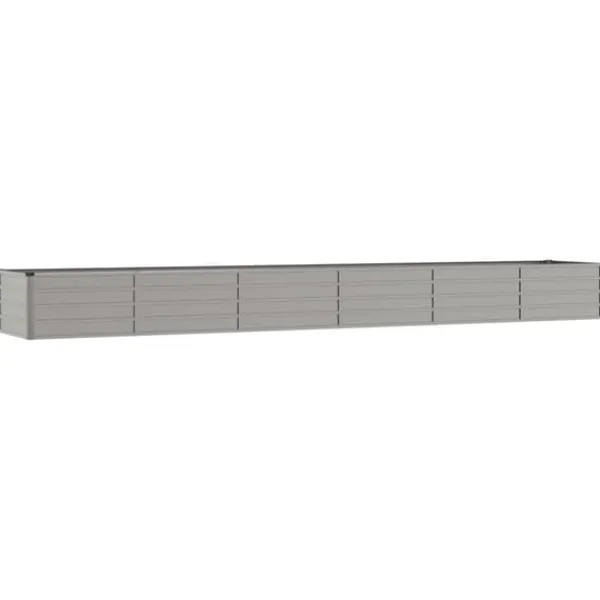 Krukker & Plantebeholdere^The Living Store højbed 480x80x45 cm cortenstål rustfarvet - Plantekrukker
