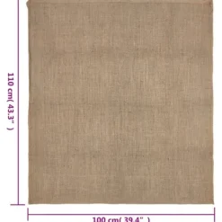 Discount The Living Store jutesække 10 stk. 100x110 cm 100 % jute 220 g/m2 - Kufferter & tasker Havekurve