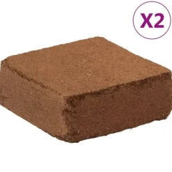Online The Living Store kokosblokke 2 stk. 5 kg pr. stk. 10 kg i alt - Sand og jord Jord & Sand