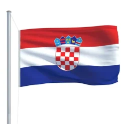 Best The Living Store Kroatiens flag 90x150 cm - Flag & vimpler Flag & Vindposer