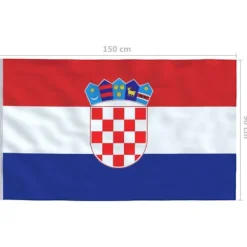 Best The Living Store Kroatiens flag 90x150 cm - Flag & vimpler Flag & Vindposer