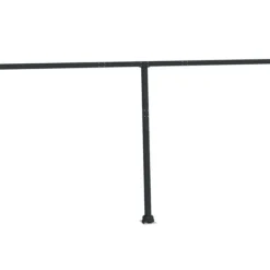 Buer, Spalier, Lysthuse Uden Tag^The Living Store markisestolpesæt 450x245 cm jern antracitgrå - Markiser