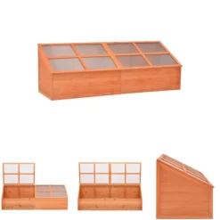 Sale The Living Store minidrivhus 180x57x62 cm træ - Drivhuse Drivhus