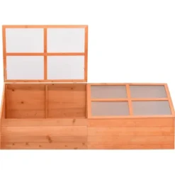 Sale The Living Store minidrivhus 180x57x62 cm træ - Drivhuse Drivhus