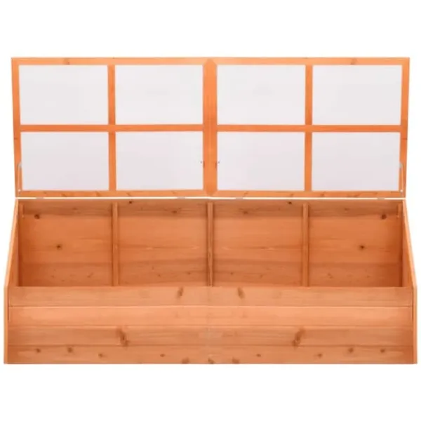 Sale The Living Store minidrivhus 180x57x62 cm træ - Drivhuse Drivhus