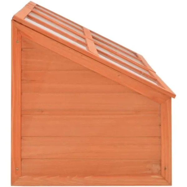 Sale The Living Store minidrivhus 180x57x62 cm træ - Drivhuse Drivhus