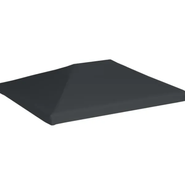 Hot The Living Store pavillontopdække 310 g/m² 4 x 3 m grå - Festtelte & havepavilloner – tage Telte & Lysthuse