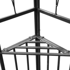 New The Living Store pavillon 3x3 m 180 g/m² gråbrun - Festtelte & havepavilloner Telte & Lysthuse