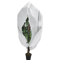 Haveduge^The Living Store plantebeskyttelse med lynlås 2 stk. 70 g/m² 3,14x2,5 m - Havearbejde – tilbehør