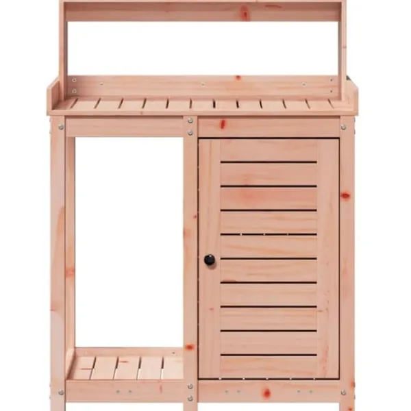 Plantningsbænke^The Living Store plantebord med hylder 82,5x50x109,5 cm massivt douglasgran - Planteborde