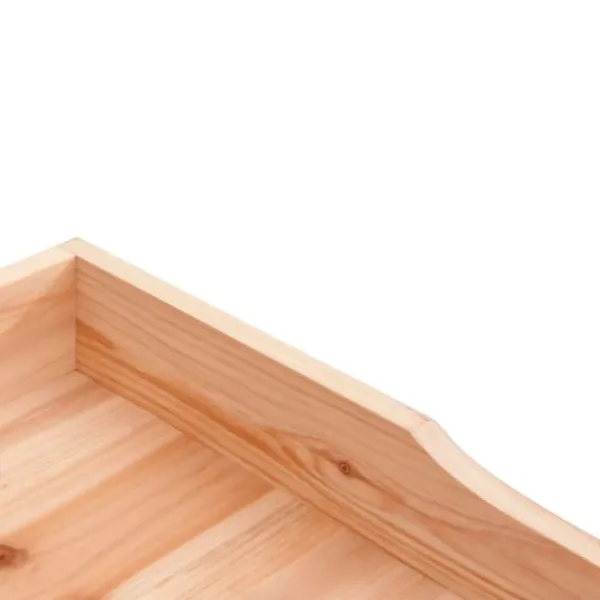 Discount The Living Store plantebord med hylde 78x38x82,5 cm massivt grantræ brun - Planteborde Plantningsbænke