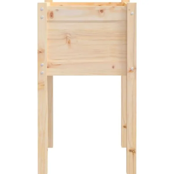Best The Living Store plantekasse 50x50x70 cm massivt fyrretræ - Plantekrukker Krukker & Plantebeholdere