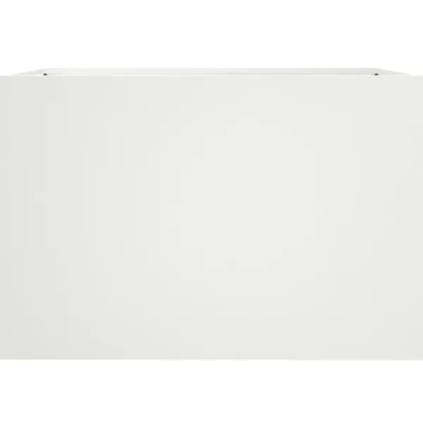 New The Living Store plantekasse 62x40x39 cm koldvalset stål hvid - Plantekrukker Krukker & Plantebeholdere