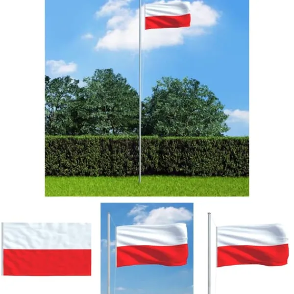Flag & Vindposer^The Living Store polsk flag 90x150 cm - Flag & vimpler
