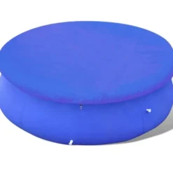 Pool- & Spatilbehør^The Living Store poolovertræk PE rundt 460 cm 90 g/m² - Poolovertræk