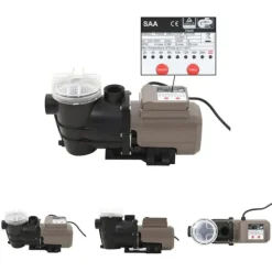 Best The Living Store poolpumpe med timer 0,25 HK 8000 l/t. sort - Pool & spa – filtre Pool- & Spatilbehør