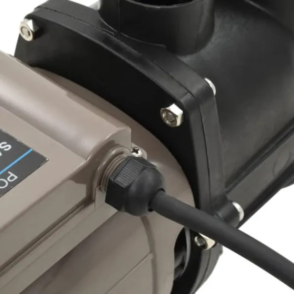 Best The Living Store poolpumpe med timer 0,25 HK 8000 l/t. sort - Pool & spa – filtre Pool- & Spatilbehør