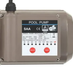 Best The Living Store poolpumpe med timer 0,25 HK 8000 l/t. sort - Pool & spa – filtre Pool- & Spatilbehør