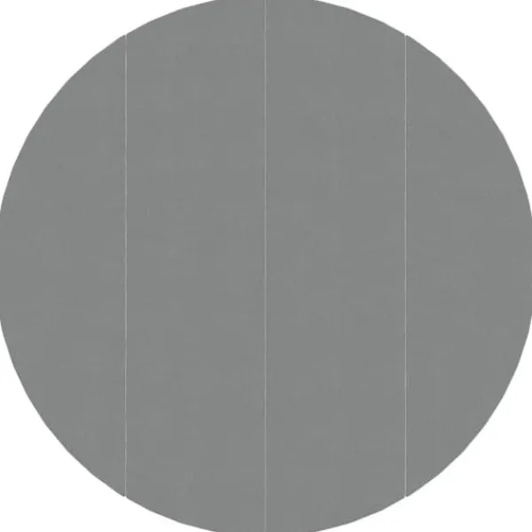 New The Living Store poolunderlag Ø428 cm polyester-geotekstil lysegrå - Poolovertræk Pool- & Spatilbehør