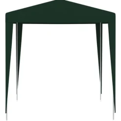 Outlet The Living Store professionelt festtelt 2x2 m grøn - Festtelte & havepavilloner Telte & Lysthuse
